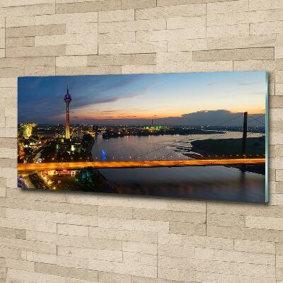 Impresión en cristal con acabado brillante horizontal Düsseldorf, Alemania