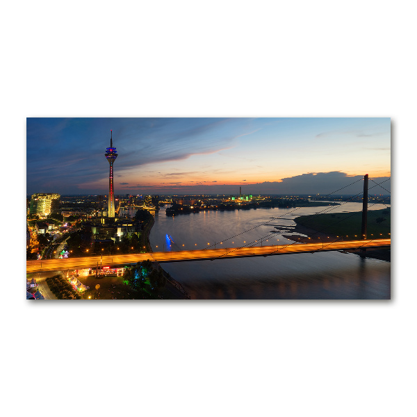 Foto obraz szklany Dusseldorf Niemcy