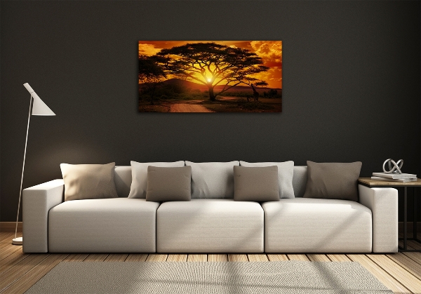 Impresión en cristal con acabado brillante horizontal África Occidental