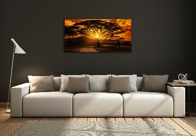 Impresión en cristal con acabado brillante horizontal África Occidental