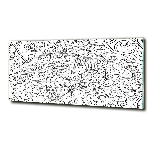 Foto en cristal de alta calidad con impresión uv horizontal Adornos