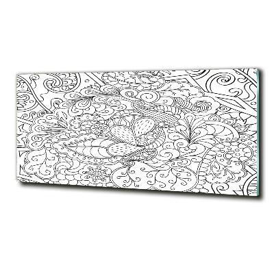 Foto en cristal de alta calidad con impresión uv horizontal Adornos