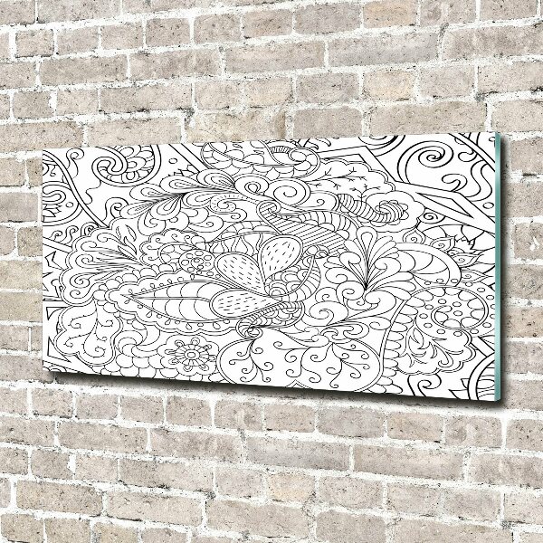 Foto en cristal de alta calidad con impresión uv horizontal Adornos