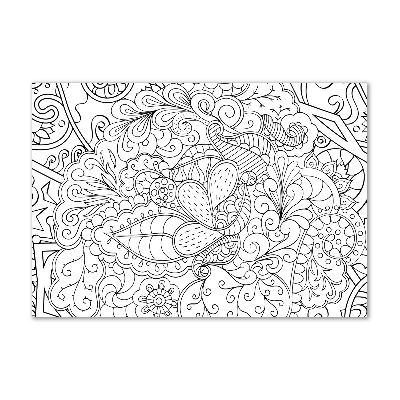 Foto en cristal de alta calidad con impresión uv horizontal Adornos