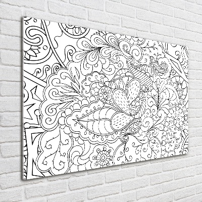 Foto en cristal de alta calidad con impresión uv horizontal Adornos