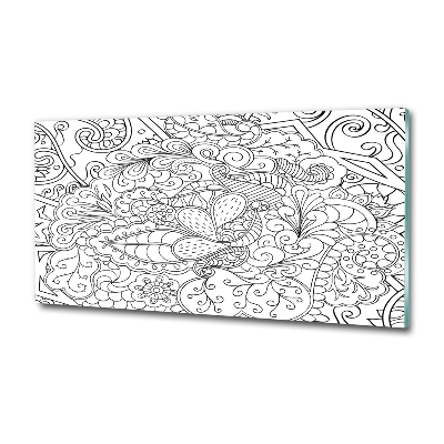 Foto en cristal de alta calidad con impresión uv horizontal Adornos