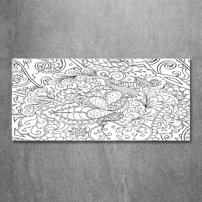 Foto en cristal de alta calidad con impresión uv horizontal Adornos