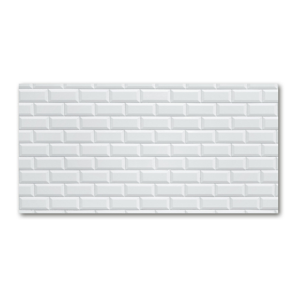 Cuadro decorativo de vidrio para salón horizontal pared de cerámica