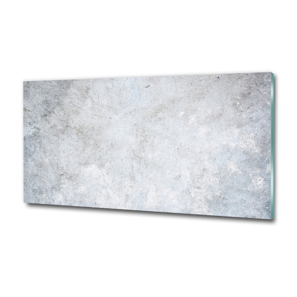 Cuadro decorativo de vidrio para salón horizontal Fondo de hormigón