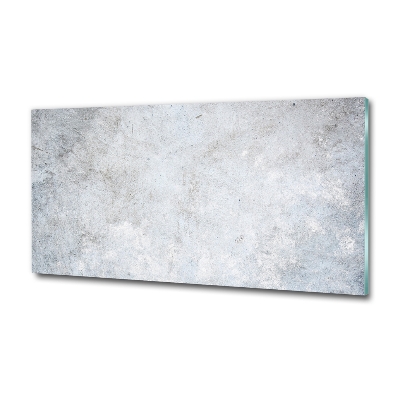 Cuadro decorativo de vidrio para salón horizontal Fondo de hormigón