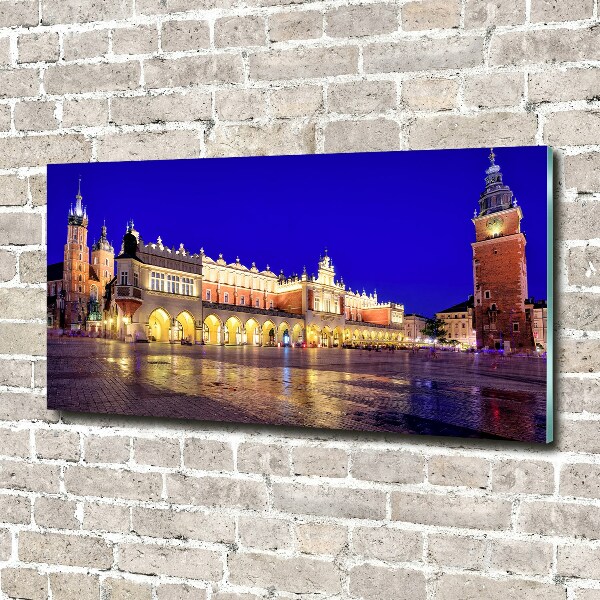 Impresión en cristal con acabado brillante horizontal Cracovia, Polonia
