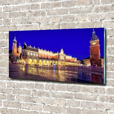 Impresión en cristal con acabado brillante horizontal Cracovia, Polonia