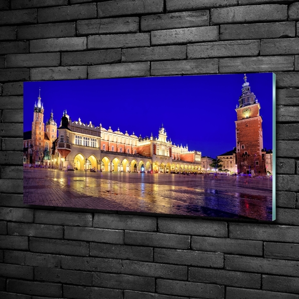 Impresión en cristal con acabado brillante horizontal Cracovia, Polonia