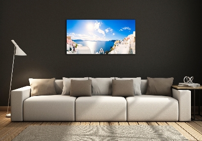 Foto obraz szklany Santorini Grecja