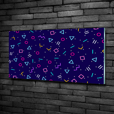 Foto-obraz szklany Geometryczne tło