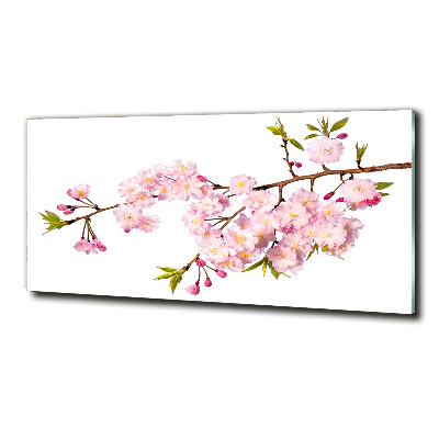 Cuadro de cristal templado moderno horizontal Brezo