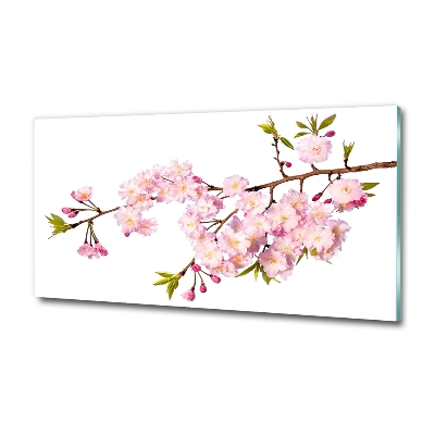 Cuadro de cristal templado moderno horizontal Brezo