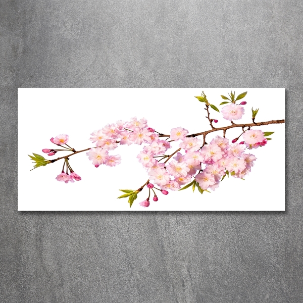 Cuadro de cristal templado moderno horizontal Brezo