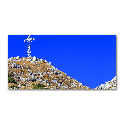 Foto obraz szkło hartowane Giewont Tatry