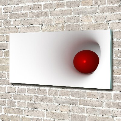 Foto en cristal de alta calidad con impresión uv horizontal Esfera abstracta