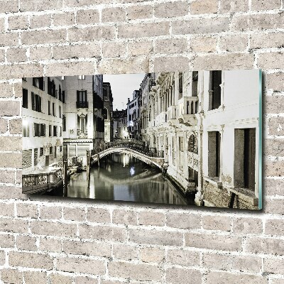 Impresión en cristal con acabado brillante horizontal Venecia, Italia