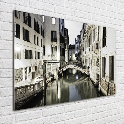 Impresión en cristal con acabado brillante horizontal Venecia, Italia