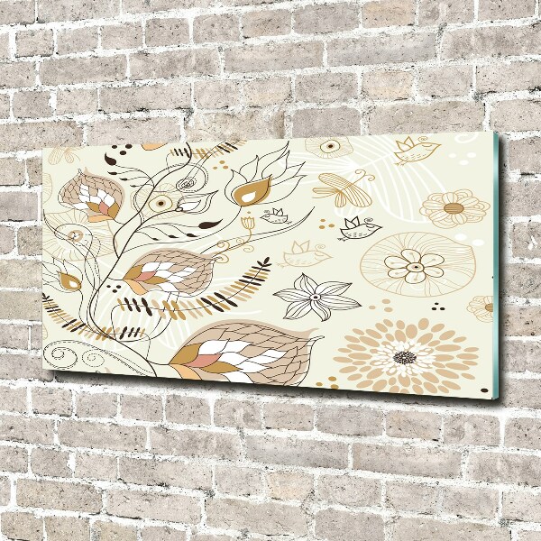 Impresión en cristal con acabado brillante horizontal Adornos