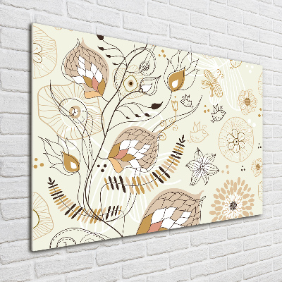 Impresión en cristal con acabado brillante horizontal Adornos