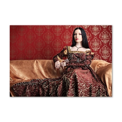 Impresión en cristal con acabado brillante horizontal Edad media