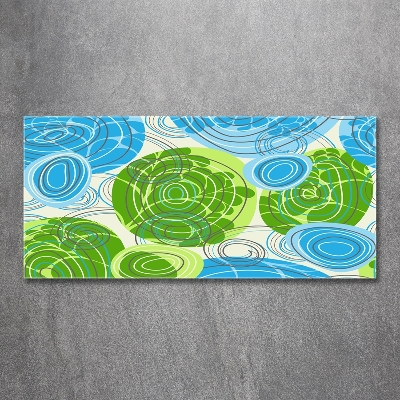 Foto en cristal de alta calidad con impresión uv horizontal Abstracción