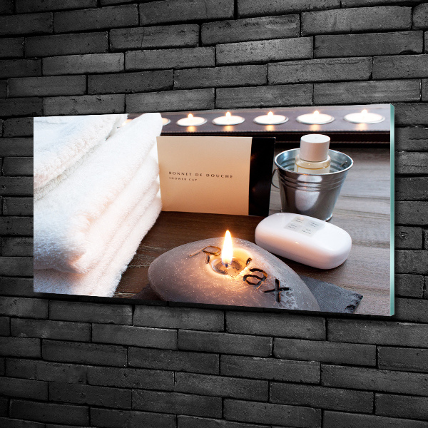 Foto en cristal de alta calidad con impresión uv horizontal Regeneración biológica