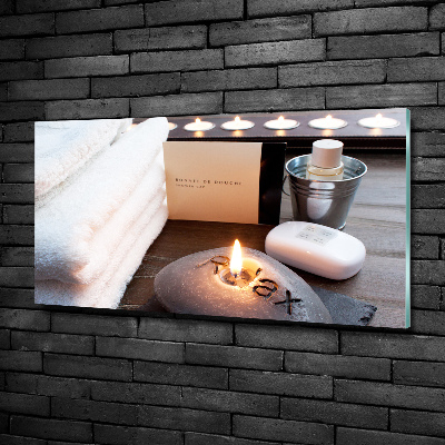 Foto en cristal de alta calidad con impresión uv horizontal Regeneración biológica