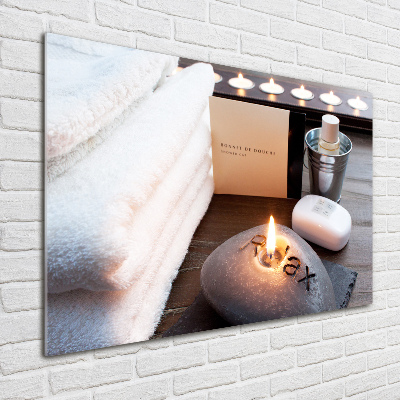 Foto en cristal de alta calidad con impresión uv horizontal Regeneración biológica