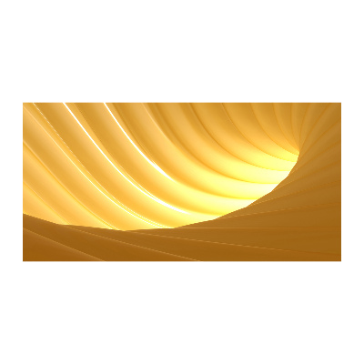 Cuadro de cristal templado moderno horizontal Vórtice abstracto