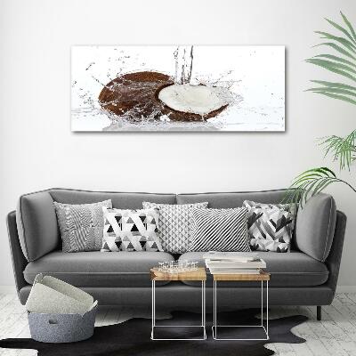Foto obraz zdjęcie szkło hartowane Kokos