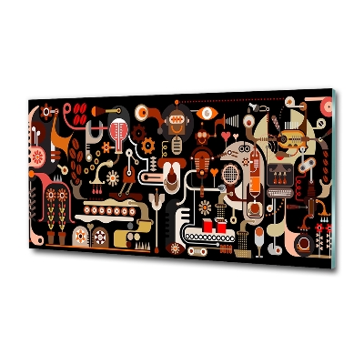 Foto-obraz szkło hartowane Produkcja kawy