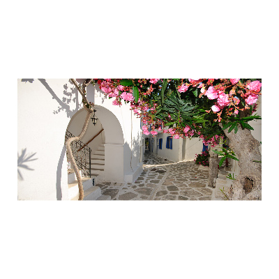 Cuadro de cristal templado moderno horizontal Calles con encanto