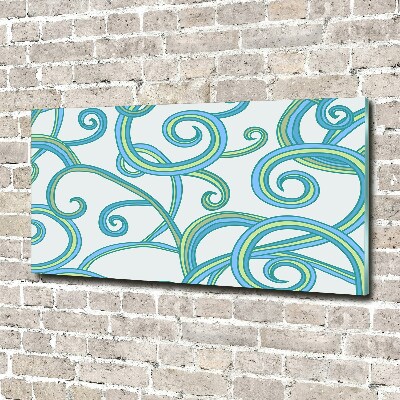 Foto-obraz szklany Abstrakcyjne spirale