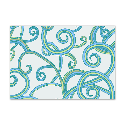 Foto-obraz szklany Abstrakcyjne spirale