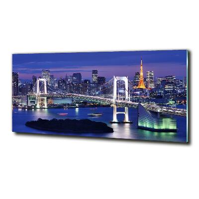 Impresión en cristal con acabado brillante horizontal Puente de Tokio