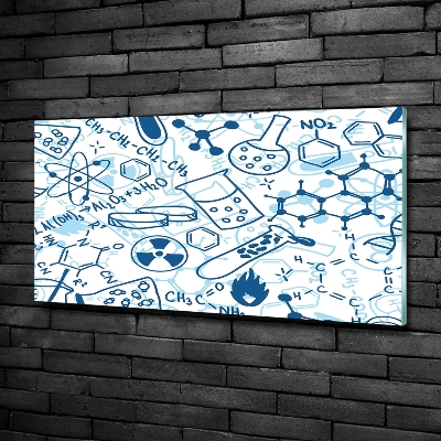 Foto-obraz szkło hartowane Chemia tło