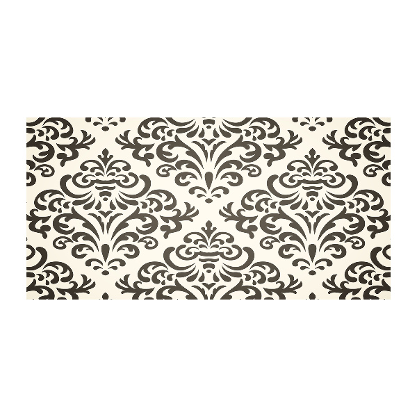 Impresión en cristal con acabado brillante horizontal Fondo de adornos