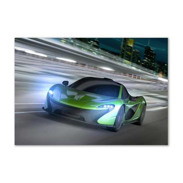 Cuadro decorativo de vidrio para salón horizontal Corredor