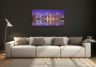 Foto obraz szklany Manhattan Nowy Jork