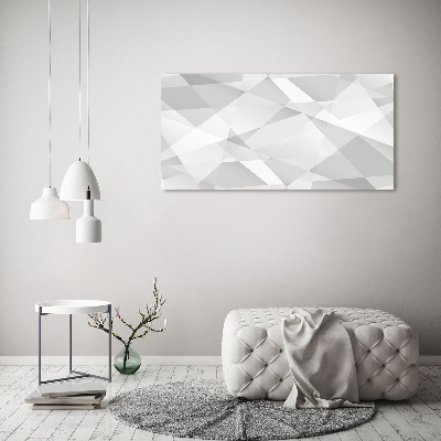 Impresión en cristal con acabado brillante horizontal Fondo abstracto