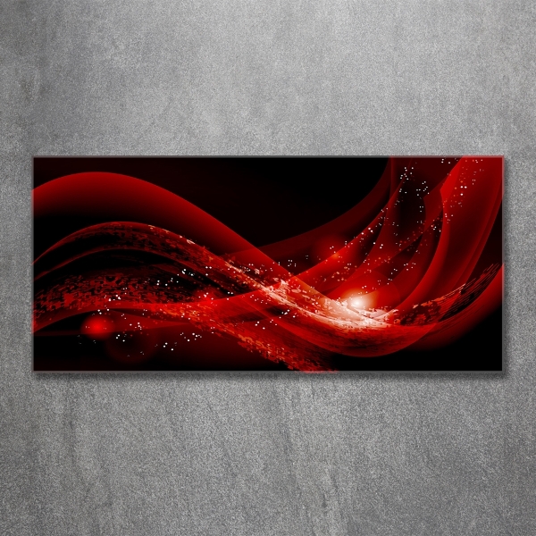 Cuadro de cristal templado moderno horizontal Fondo abstracto