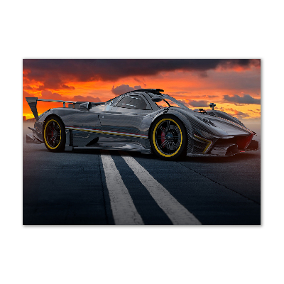 Impresión en cristal con acabado brillante horizontal Corredor