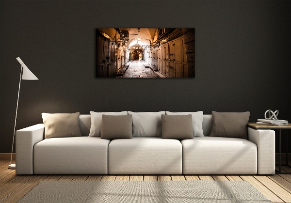 Cuadro de cristal templado moderno horizontal Jerusalén