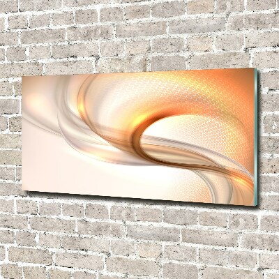 Foto en cristal de alta calidad con impresión uv horizontal Fondo abstracto