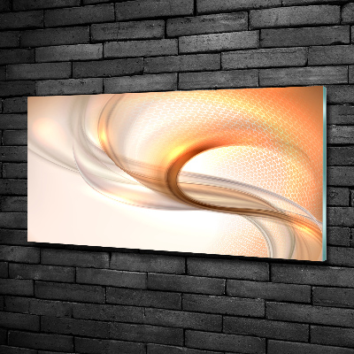 Foto en cristal de alta calidad con impresión uv horizontal Fondo abstracto